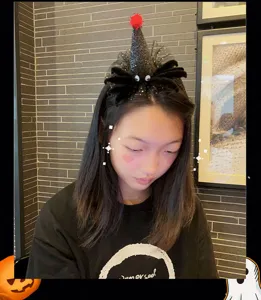 DIY Halloween witch hat spider headband for festive party hair accessories and children dress up.