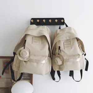 Lässiger Canvas-Pendlerrucksack mit großem Fassungsvermögen und stilvollem Design für den Alltag.