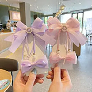 Cute children hair accessories bow hair clips and sweet princess hairpins for little girls.