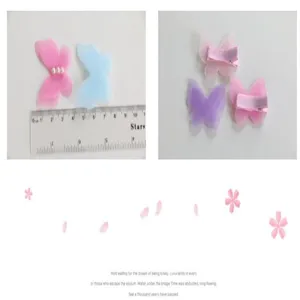 Kinder Cartoon Schmetterling Haarklammern süße Haarspangen Mädchen Haarschmuck Accessoires