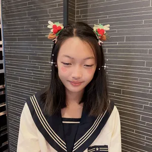 Christmas hair clips cute pom pom reindeer antlers hairpins festive kids hair accessories