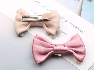 Kinder Stoff Schleife Haarklammer süße Kinder Haarschmuck für tägliches Styling schön