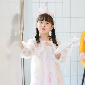 Süsses Kinder Prinzessin Kronen Haarreif und Zauberstab Set, rosa Feen Haarschmuck für Mädchen.