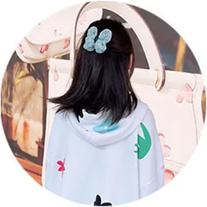 Barrette à cheveux papillon bleu pour enfants joli nœud accessoire coiffure mode