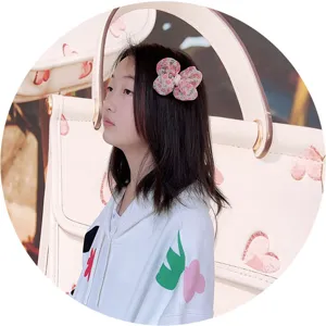 Jolie pince à cheveux nœud floral pour enfants mignon accessoire pour fille et fête