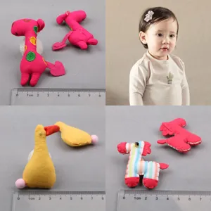 Handgemachte Cartoon Tier Haarklammern DIY süße Plüsch Kinder Accessoires für Babys.