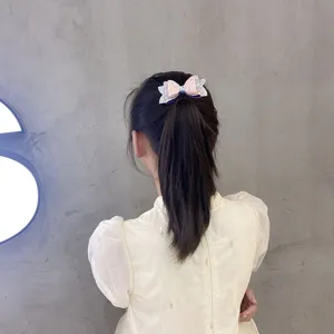Kinder glitzernde Schleife Haarspange, süße Prinzessin Stil Haarschmuck für Mädchen, bunt.