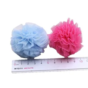 Bunte Netzbaelle DIY Haarzubehoer Bastelmaterialien leuchtende Farben Doppelpack Anzeige