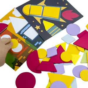 Kids early education geometric puzzle tangram intelligence development toy main view display