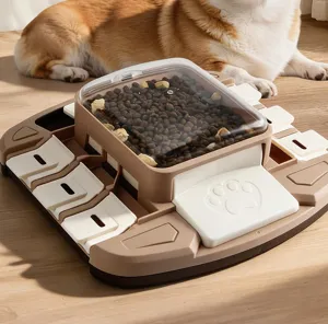 Jouet interactif pour chien distributeur de croquettes intelligent chat et chiot