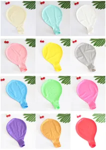 Großhandel 36 Zoll flache Latexluftballons 25g für Partydekoration, lebendige Farben für Events.