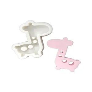 Leuke giraffe siliconen mal voor DIY kaars zeep gips en fondant bakken ambachtelijke tools.