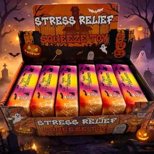 Halloween Stressabbau Quetschspielzeug in Butterriegel-Verpackung für Feiertage
