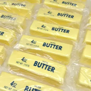 Realistisches gesalzenes Butterstück-Squishy-Spielzeug mit langsamer Rückfederung