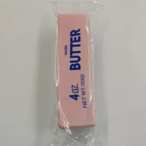 Rosa PU-Butterstick-Squishy-Spielzeug für Stressabbau und Entspannung bei der Arbeit