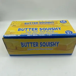 12er-Pack langsam aufsteigende Butter-Squishy-Spielzeuge zur effektiven Stressbewältigung