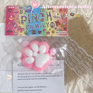 Katzenpfote Squishy Anti-Stress-Spielzeug in süßer Verpackung