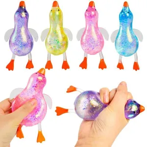 Glitzerndes Aurora Ente Anti-Stress-Spielzeug zur Entspannung und für sensorisches Spiel