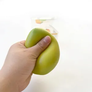 Thermochromische kreative Simulation Mango Squeeze Spielzeug zum Stressabbau und Spielen.