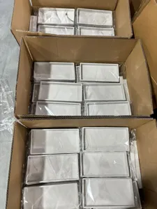 Vista detallada de bandejas de almacenamiento de silicona multifuncionales, jabonera.