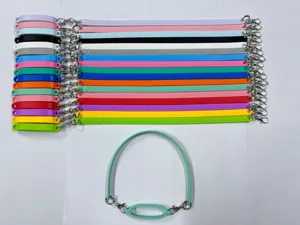 Colorful silicone water bottle strap elastic lanyard portable cup ring set for daily use