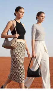 Genuine leather hobo bag casual daily commute shoulder crossbody dumpling bag detail view