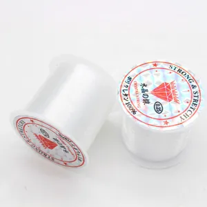 Transparent Beading Wire Non-Elastic Fishing Line DIY Jewelry Making Cord Clear Thread For Bracelets Necklaces Crafts