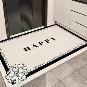 Entrance door mat anti-dirty PVC floor mat washable kitchen hallway carpet home decor