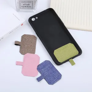 Toppa universale per cordino da telefono, linguette in tessuto colorato per custodie smartphone.