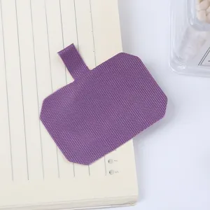 Patch cordino per cellulare viola, supporto anti-smarrimento custodia telefono dettaglio.