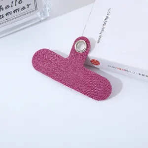 Parche de correa para teléfono de tela clip de funda vista detallada accesorio seguro