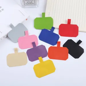 Linguette colorate per laccetto da telefono patch in tessuto resistenti per custodia universale