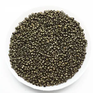 2mm Bronze Crimp Beads DIY Jewelry Making Findings Metal Spacer Beads Craft Accessories