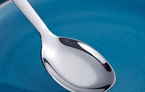 Cuchara de sopa de acero inoxidable vajilla de cocina duradera cubiertos de metal pulido