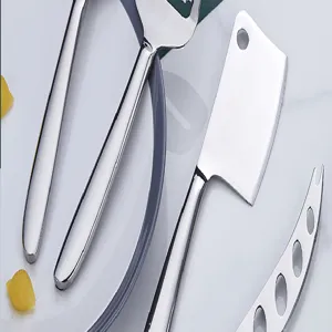 Ensemble de couteaux à fromage en acier inoxydable trancheuse à beurre outils de cuisine