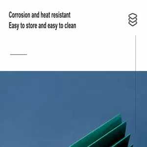 Vue détaillée de l'ensemble de couverts en acier inoxydable 304, vert durable et texturé.