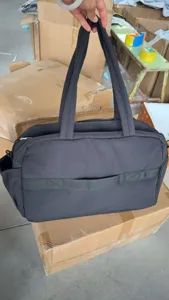 Comoda borsa per racchetta da tennis pickleball nera weekend outdoor tracolla tote