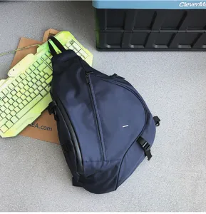 Men's Waterdrop Crossbody Sling Bag Large Capacity Casual Outdoor Sports Chest Bag