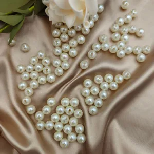 ABS imitation pearl loose beads DIY jewelry accessories garment sewing wholesale 3mm-20mm