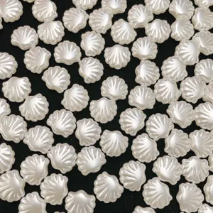 12x13mm imitation pearl shell beads DIY handmade bracelet phone charm jewelry making accessories