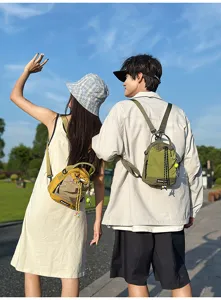 Outdoor lightweight single-shoulder small bag travel crossbody bag for men and women