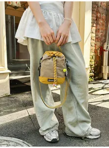 Outdoor lightweight casual crossbody shoulder bag for travel cycling and daily sports use.