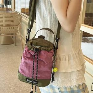 Outdoor lightweight single shoulder small bag crossbody bag for travel sports and daily use