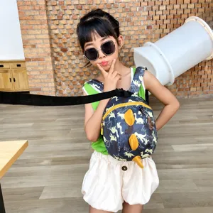 Toddler Dinosaur Anti-Lost Backpack Cute Infant School Bag with Traction Rope for Kids 1-3 Years