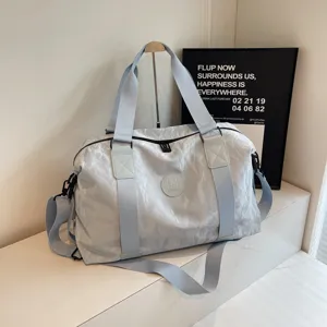 Große Reise-Duffeltasche, wasserdichte Sport-Fitness-Tasche für Damen, Freizeittragetasche.
