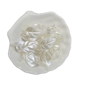 Μενταγιόν φύλλων ABS 18x31mm για DIY βραχιόλι κοσμήματα αξεσουάρ χάντρες χειροτεχνίας.