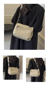 Casual τσάντα χιαστί από ύφασμα oxford για γυναίκες, ελαφδιά αδιάβροχη τσάντα ώμου για εργασία.