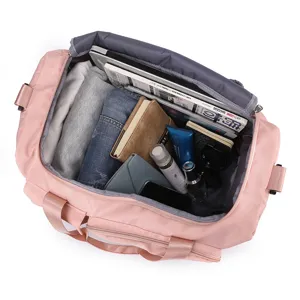 Große Reise Sporttasche Fitness Duffel Bag wasserdichte Trainingstasche für Damen und Herren