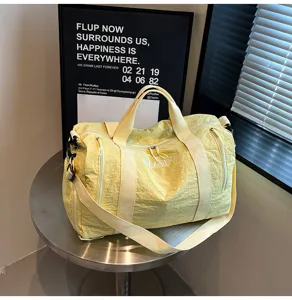 Grand sac de voyage sport fitness leger casual sac a main pour week end et entrainement