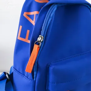 Stylish kids blue chest bag for boys casual nylon crossbody bag daily streetwear